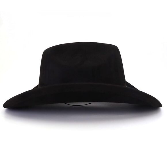 2841 Cowboy Hat Cowgirl Men\'s & Women\'s Wide Brim Felt Fedora main image 4